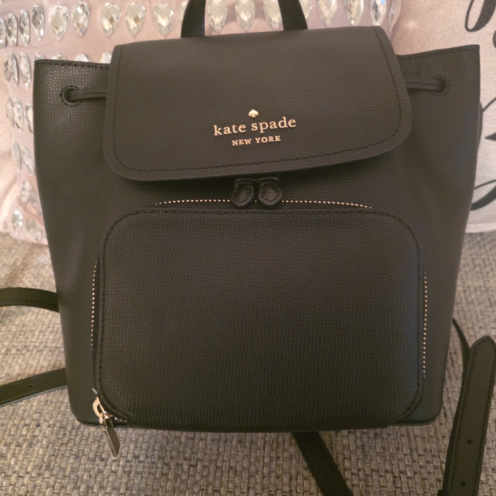 Kate Spade Black Backpack